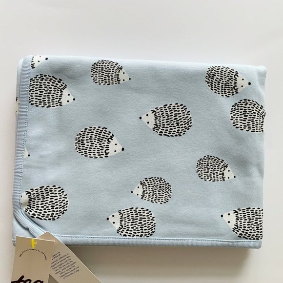 NWT Tea Collection Reversible Baby Blanket, 30x30 Inches - Picture 2 of 9